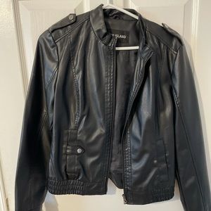 Leather jacket